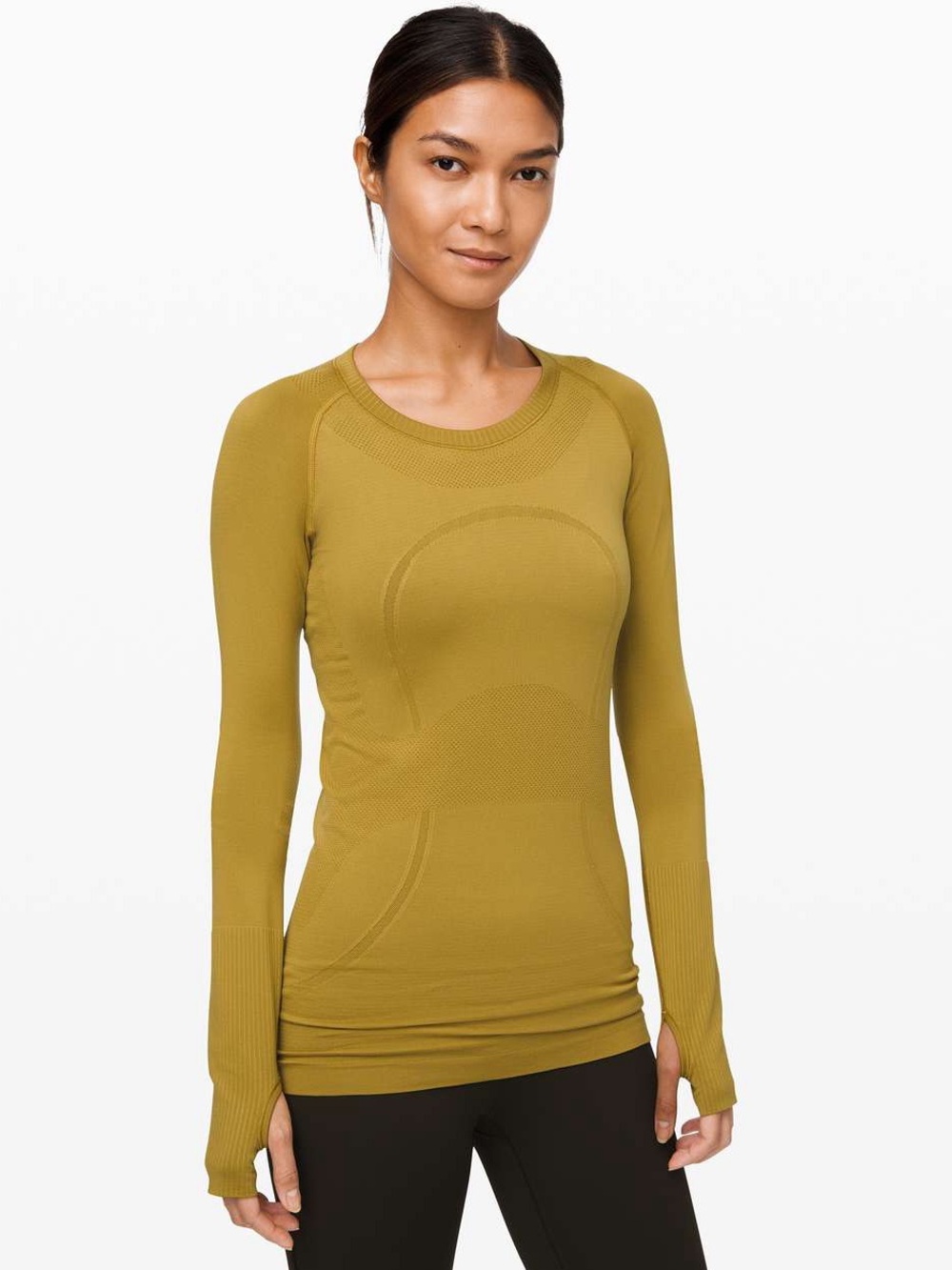 NWT Lululemon Swiftly Tech Long Sleeve Crew Grape Leaf Size 8